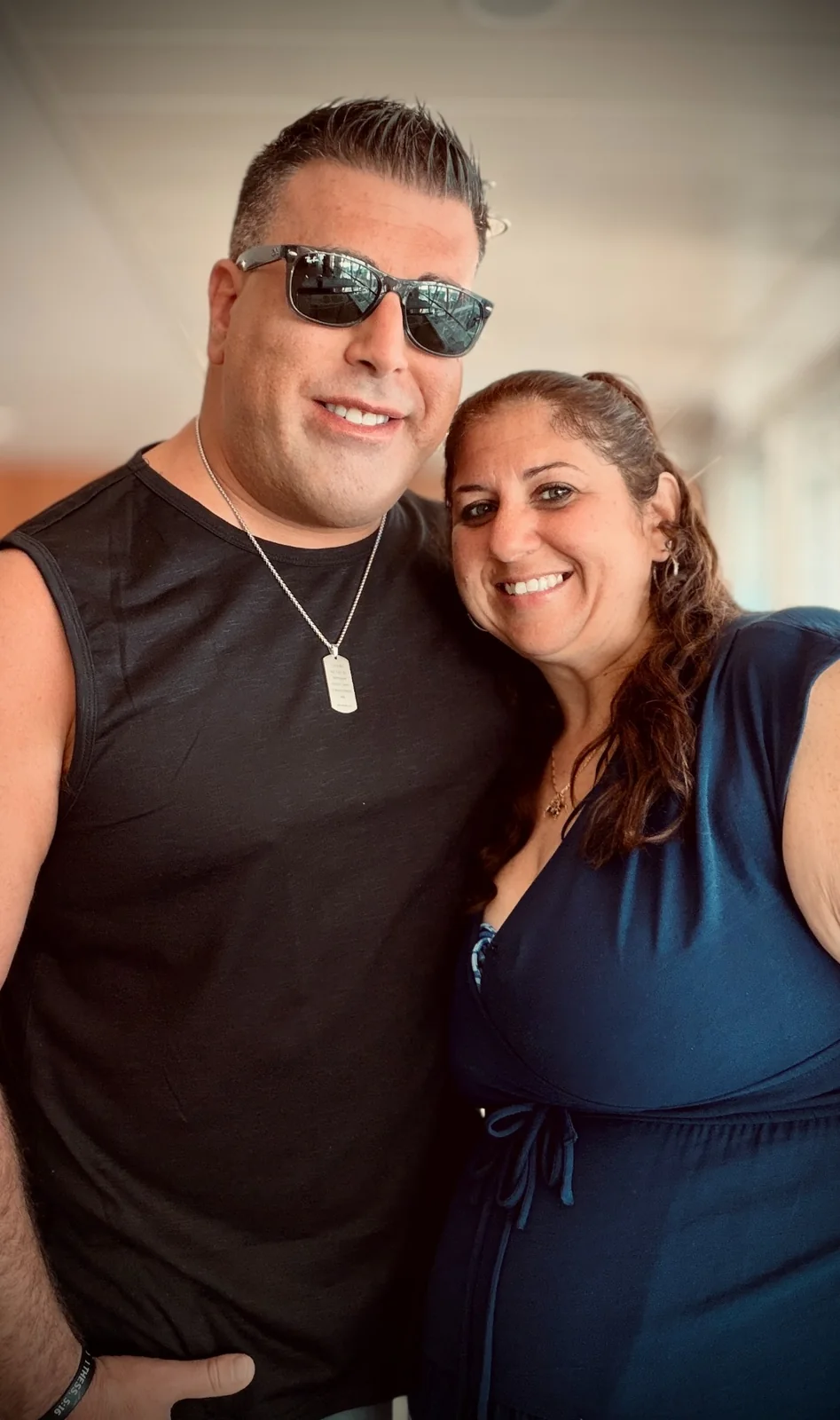 Nicole Mendys and Jay Urbaniak enjoying a day together